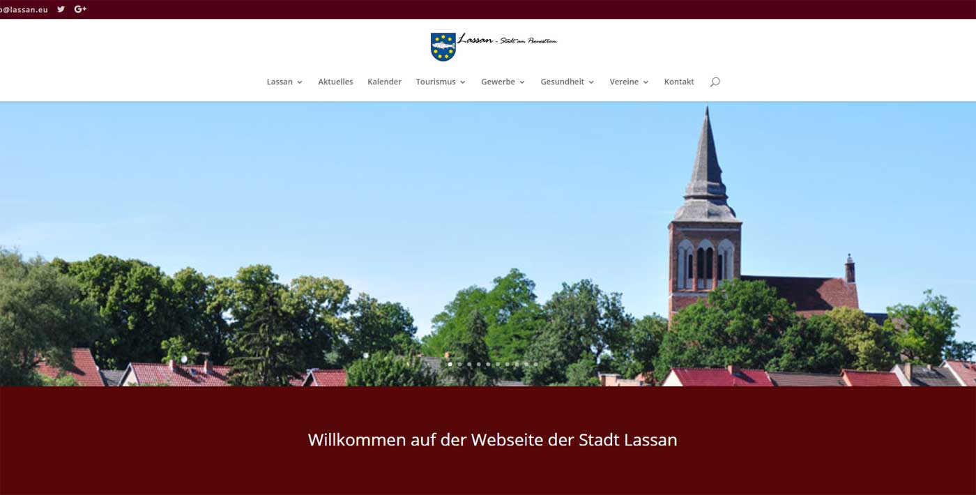 Offizielle Webseite der Stadt Lassan