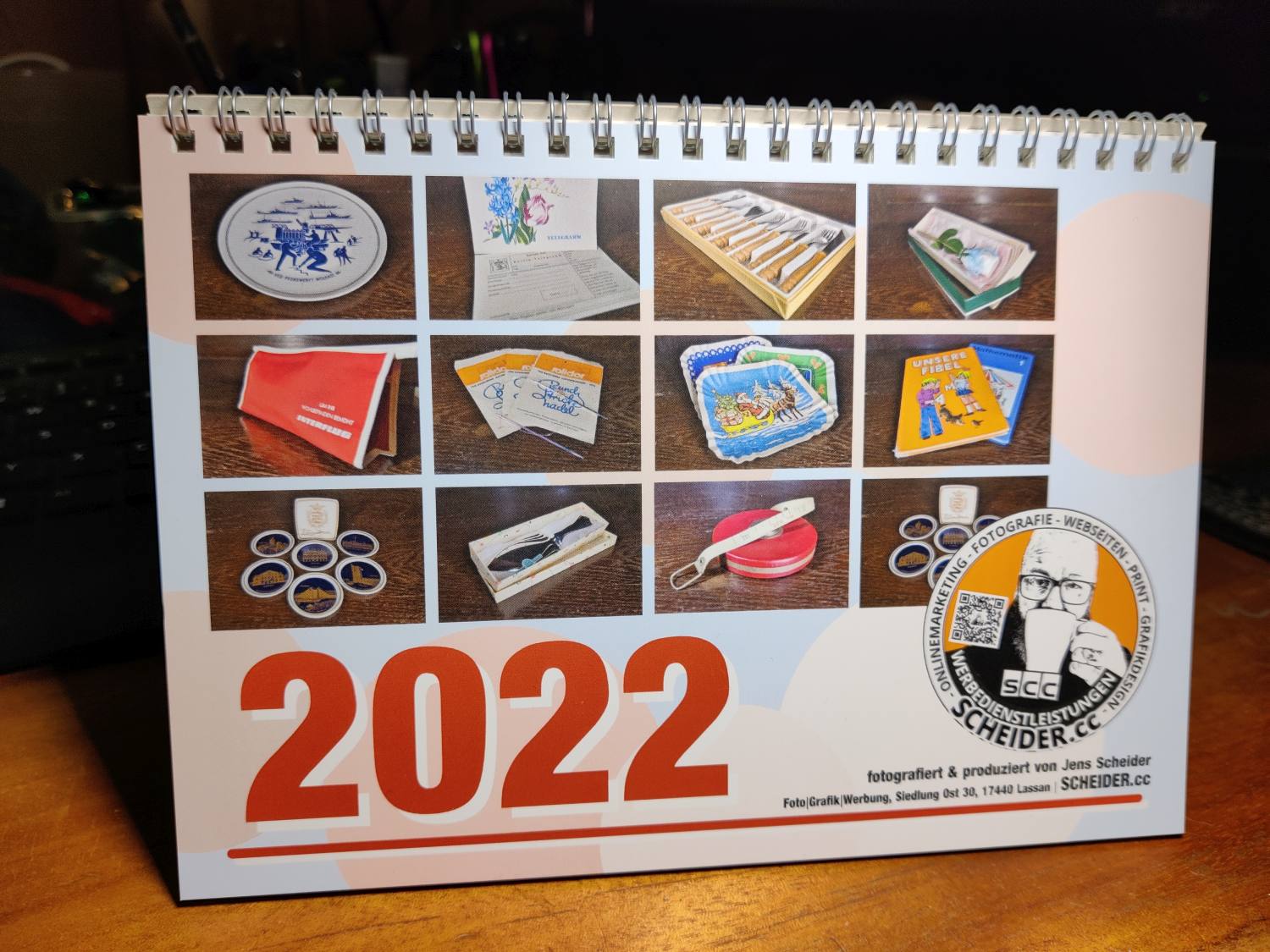 Kalender 2022 – langsam wird er zum Dauerbrenner